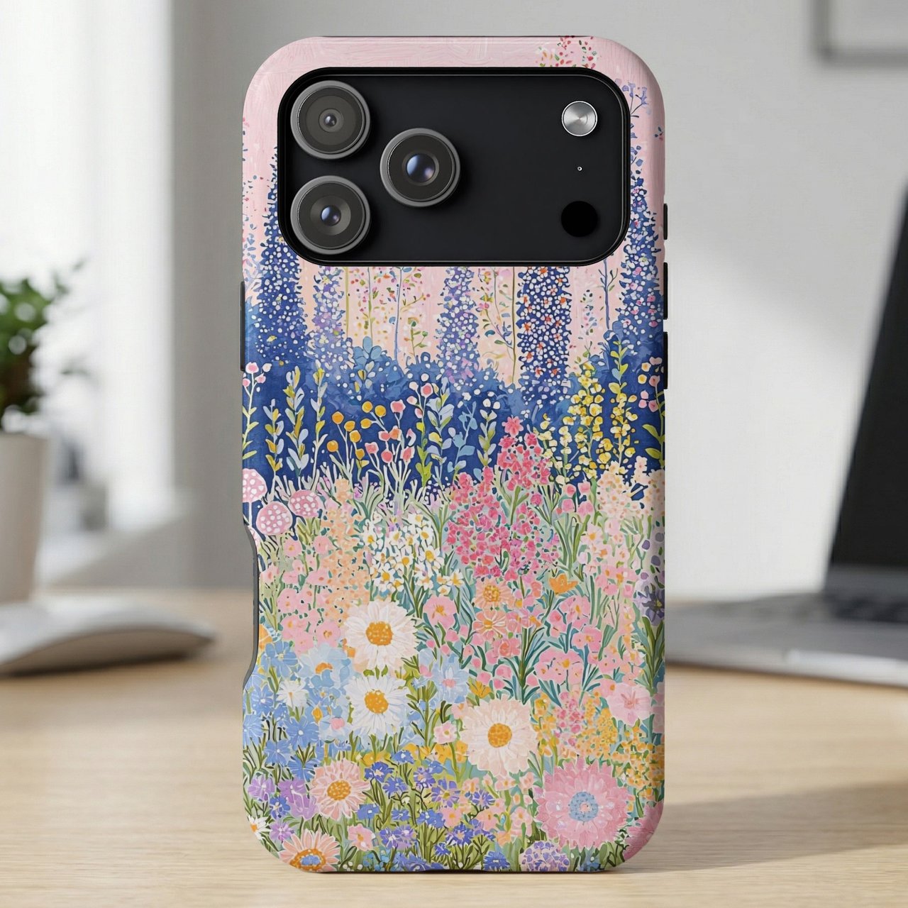 Pastel Wildflower Meadow MagSafe® Phone Case