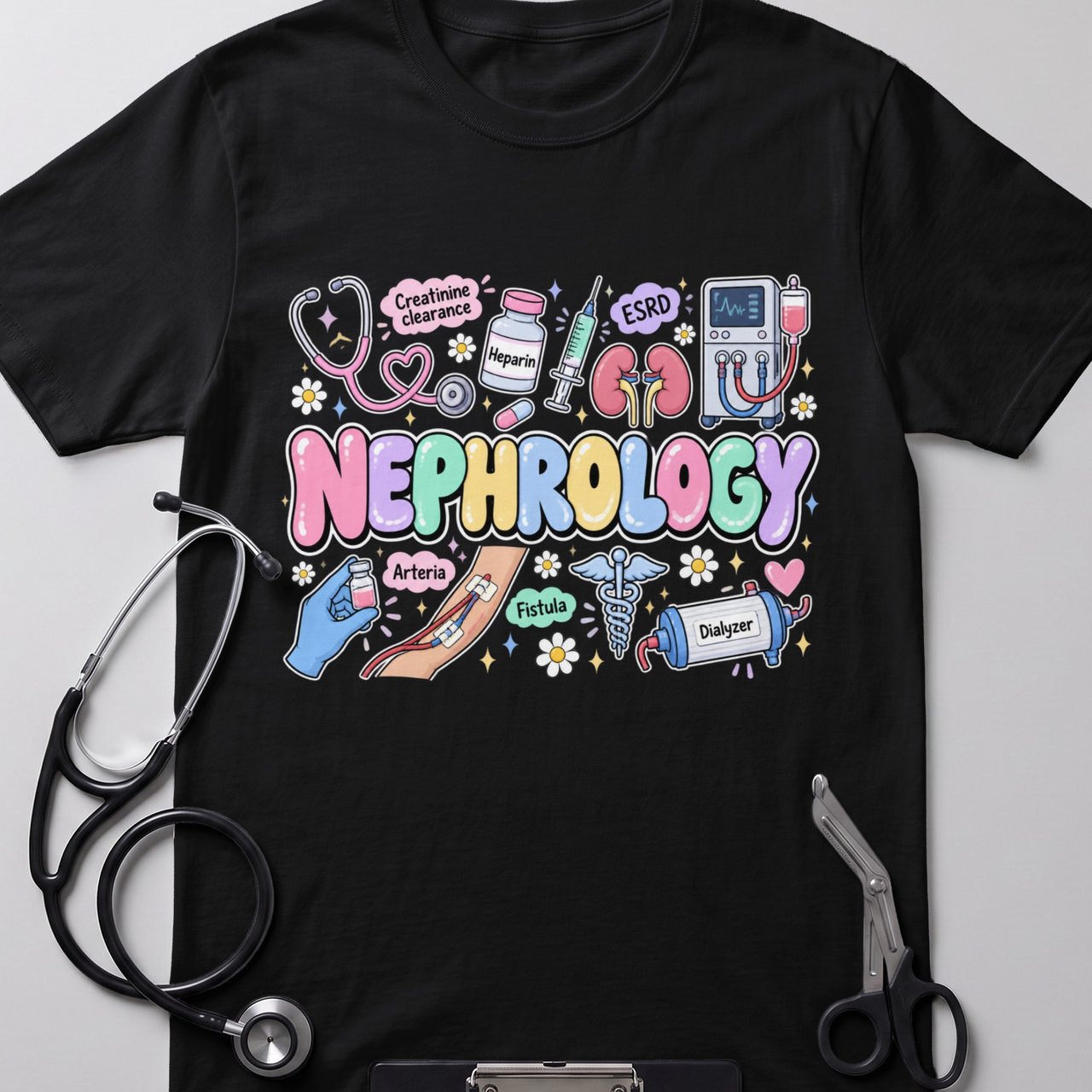 Nephrology Nurse Tee