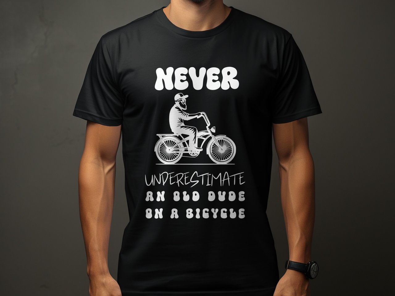 Never Underestimate an Old Dude | Lowrider Shirt