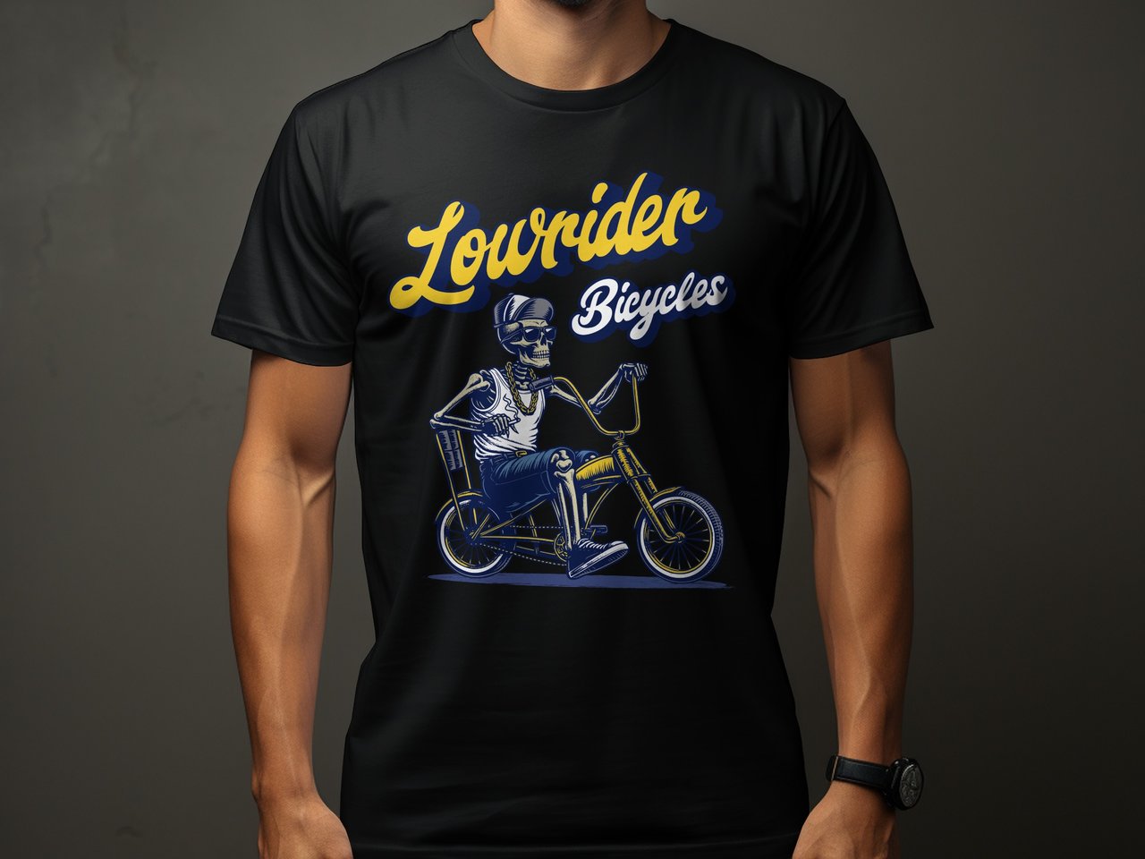Lowrider Bicycles | Skeleton Rider Shirt