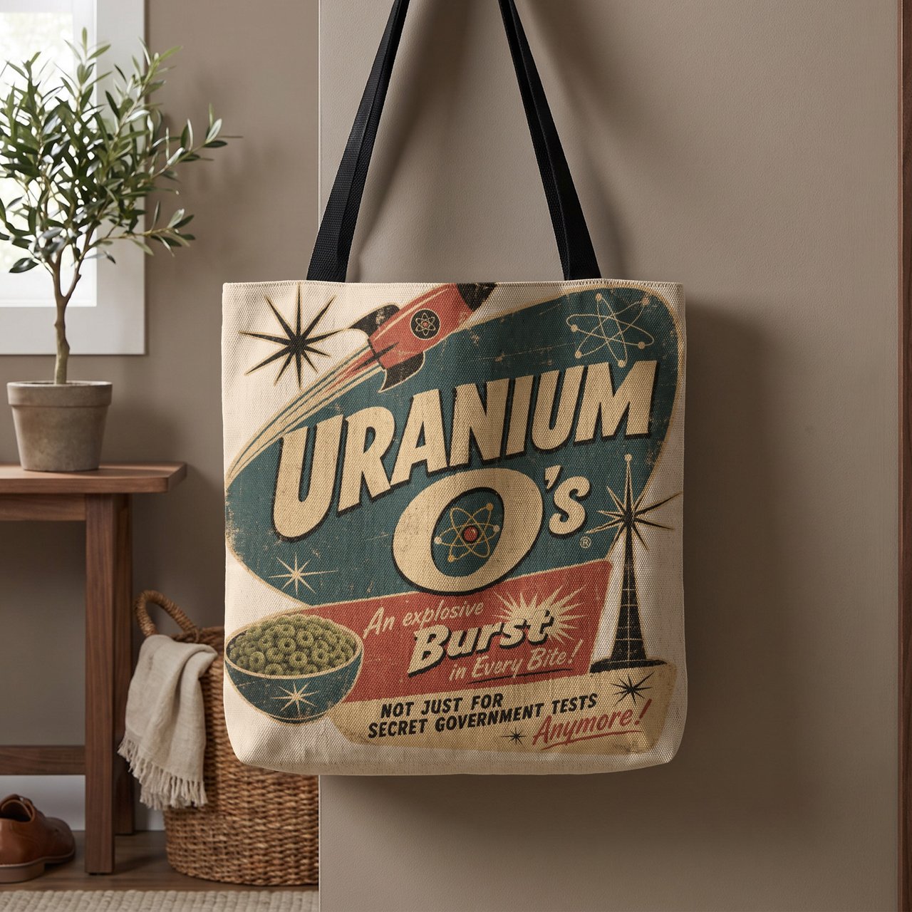 Uranium O's Cereal Tote Bag