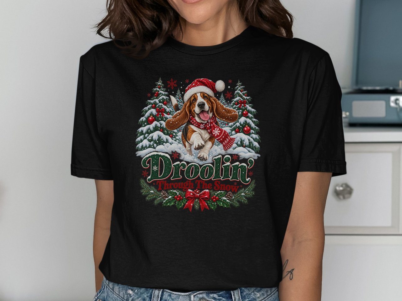 Droolin' Through The Snow Tee
