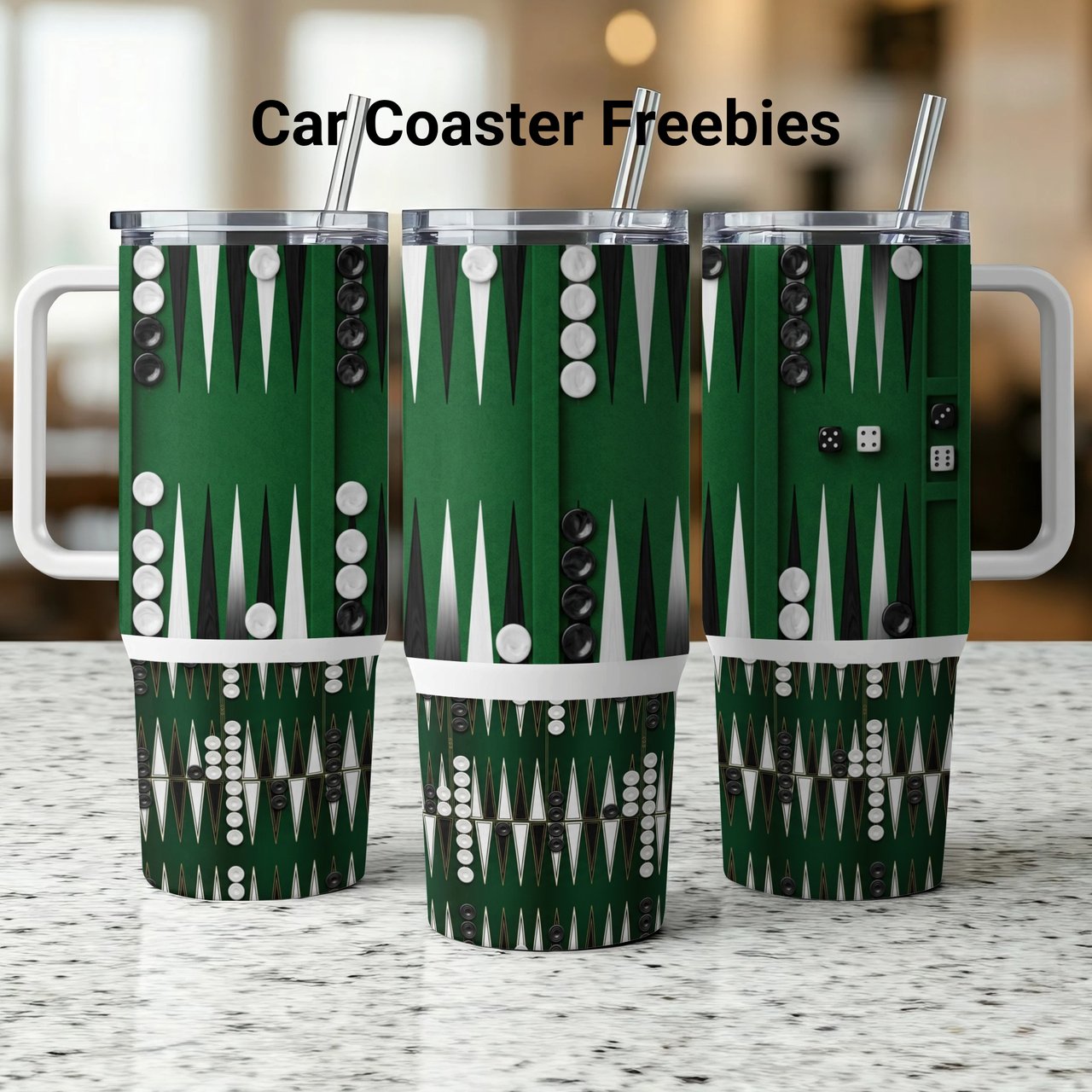 Backgammon 40oz Tumbler Wrap PNG, Backgammon Game Board Sublimation Design, Game Night Digital Download