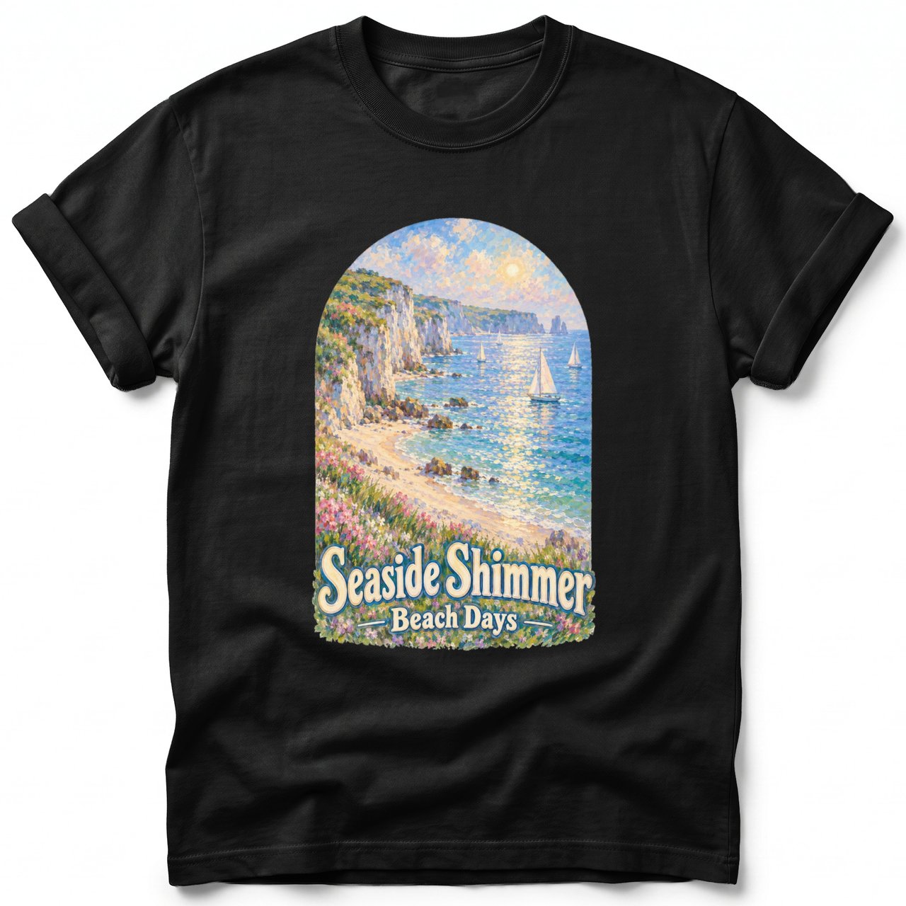 Seaside Shimmer ~ Comfort Colors Premium Tee