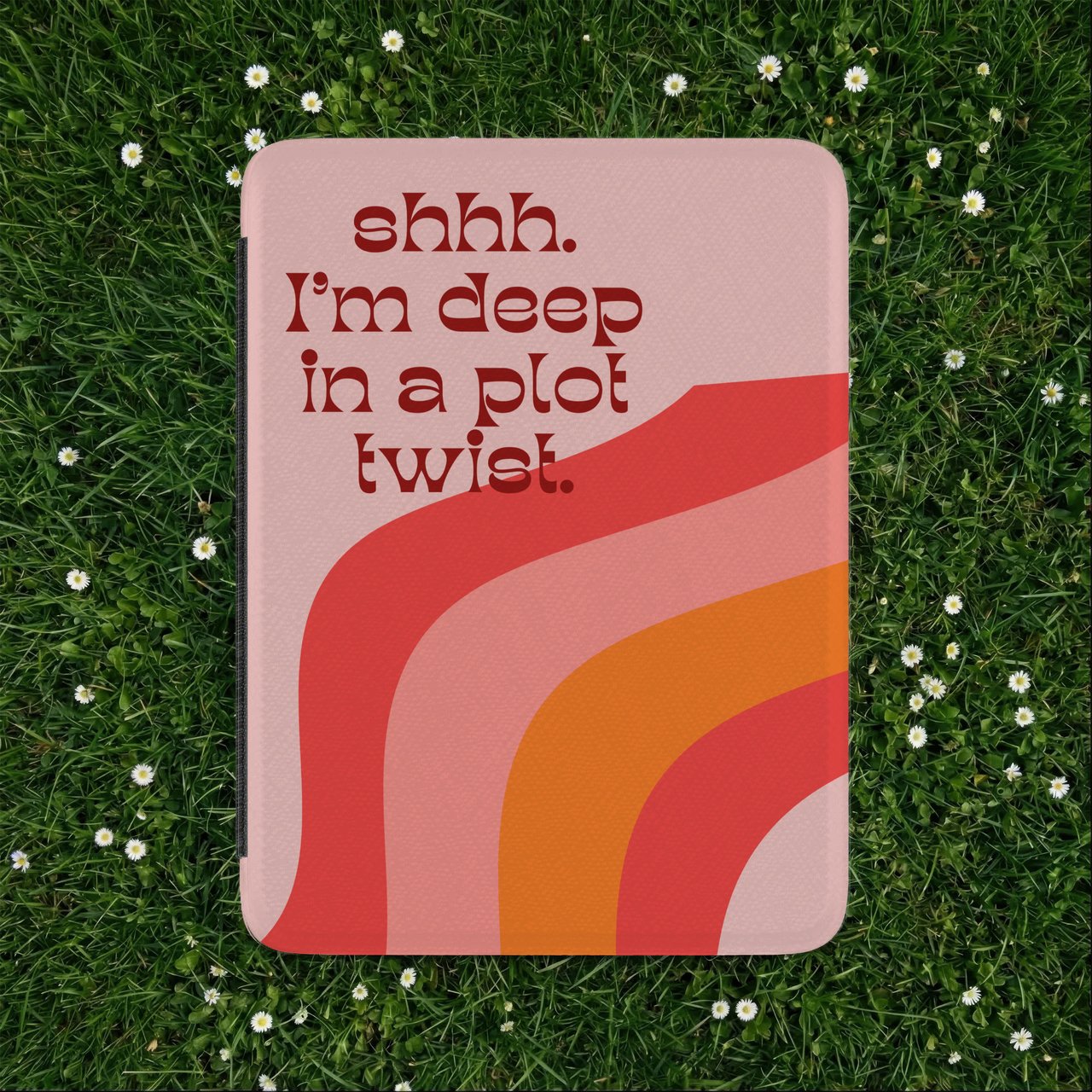 Deep In A Plot Twist Kindle Case