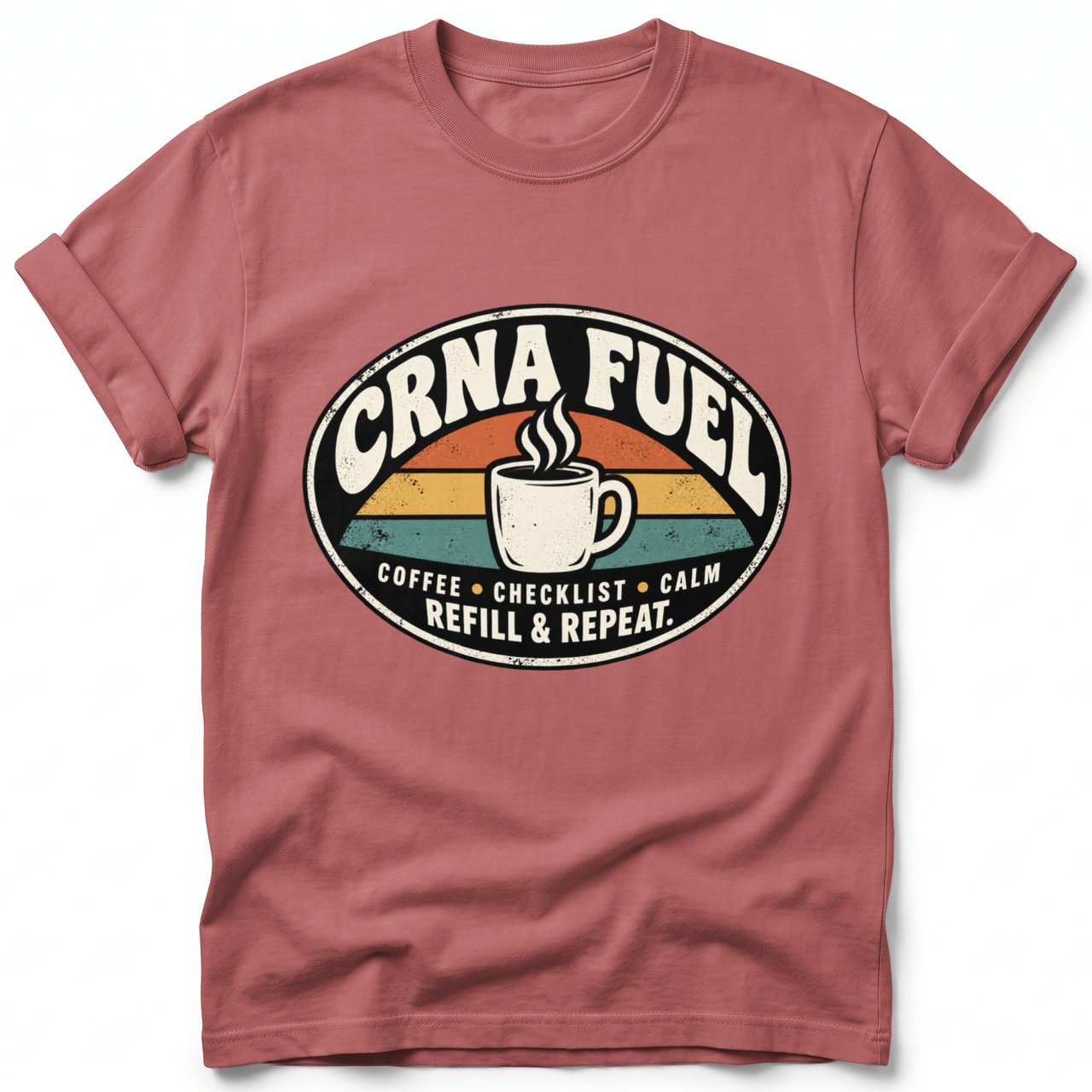 CRNA Fuel Coffee Tee