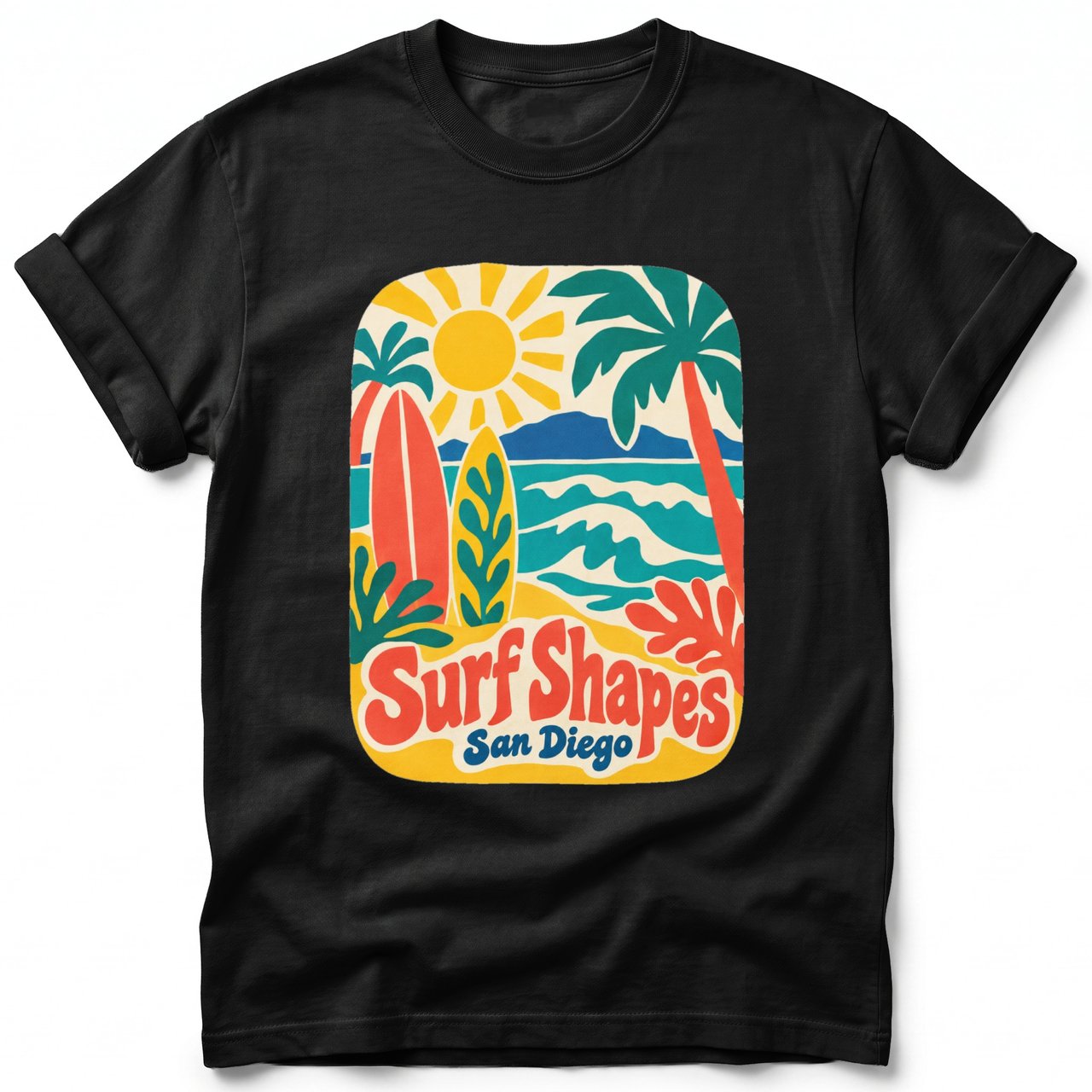 Surf Shapes ~ Comfort Colors Premium Tee