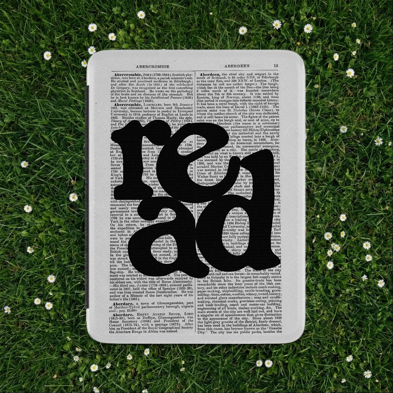 Vintage Read Kindle Case