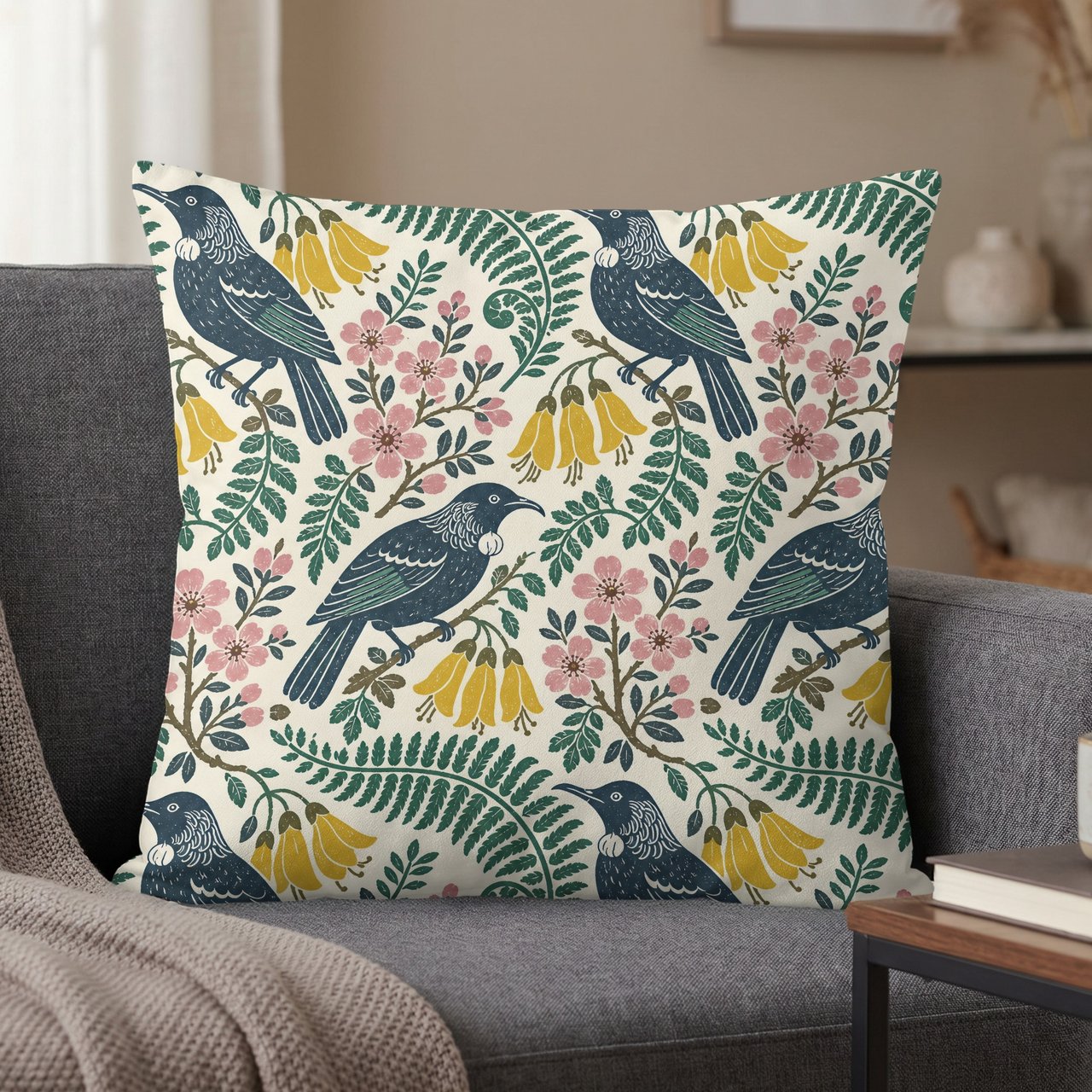 Tui Bloom Botanical Pillow Case
