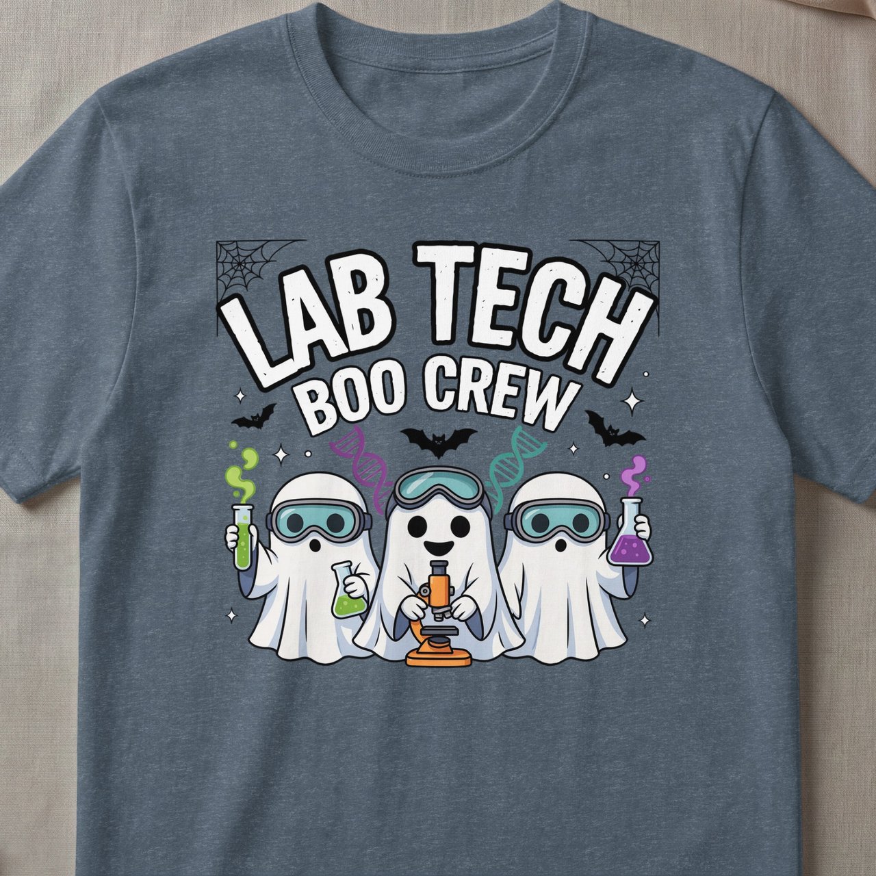 Lab Tech Boo Crew Tee