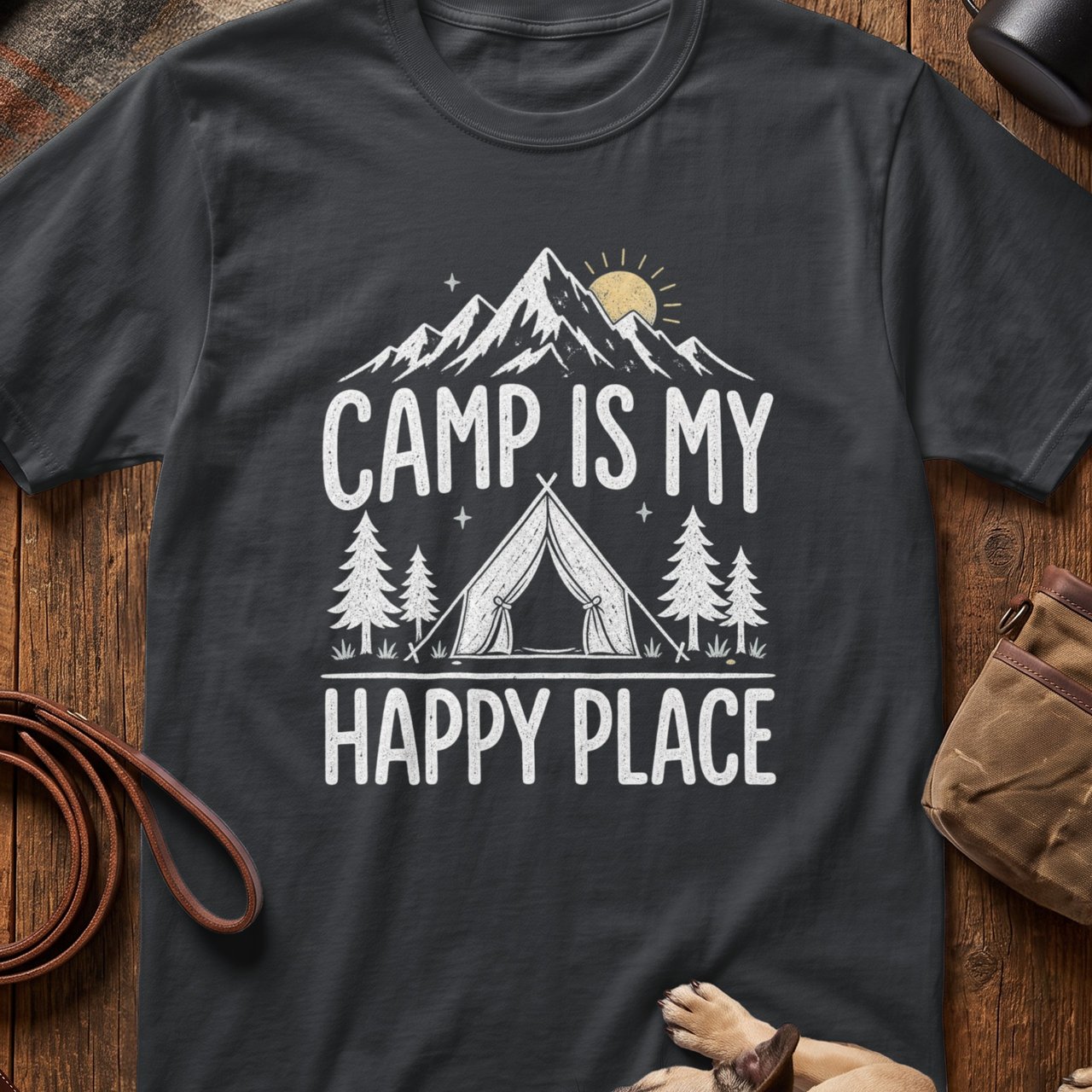 Camp Is My Happy Place T-Shirt
