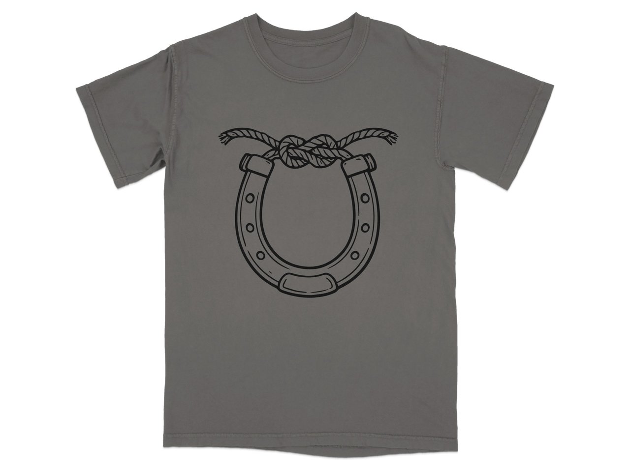 Lucky Knot Horseshoe Graphic T-Shirt
