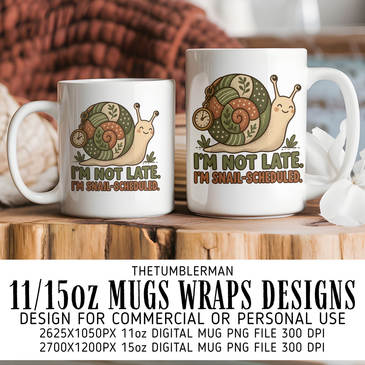 Snail Scheduled Mug Digital