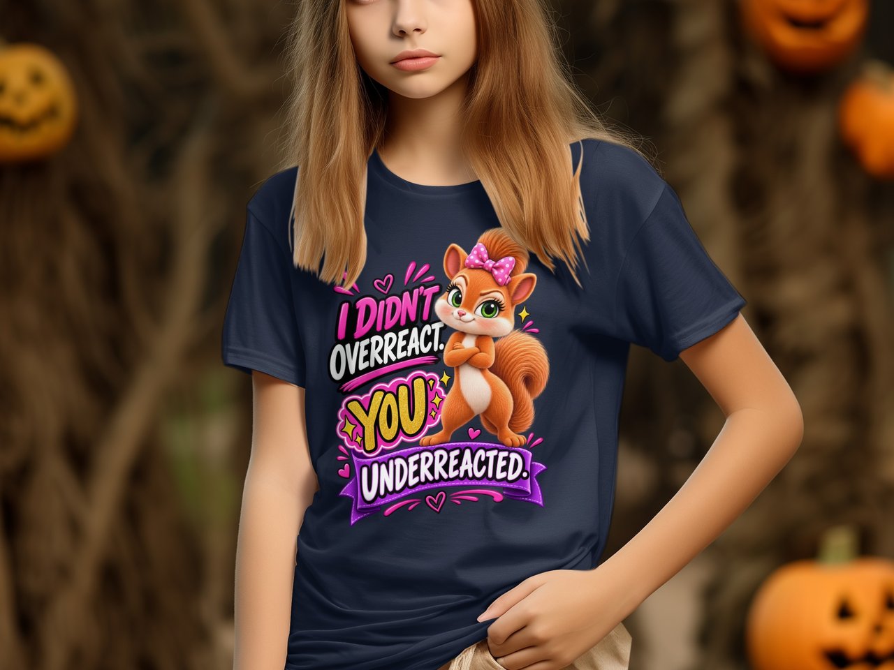 You Underreacted Sally the Squirrel Tee