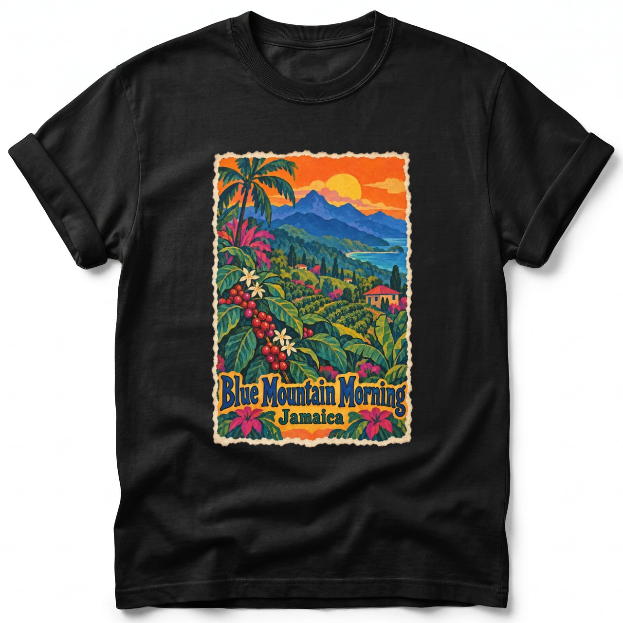 Blue Mountain Morning ~ Comfort Colors Premium Tee