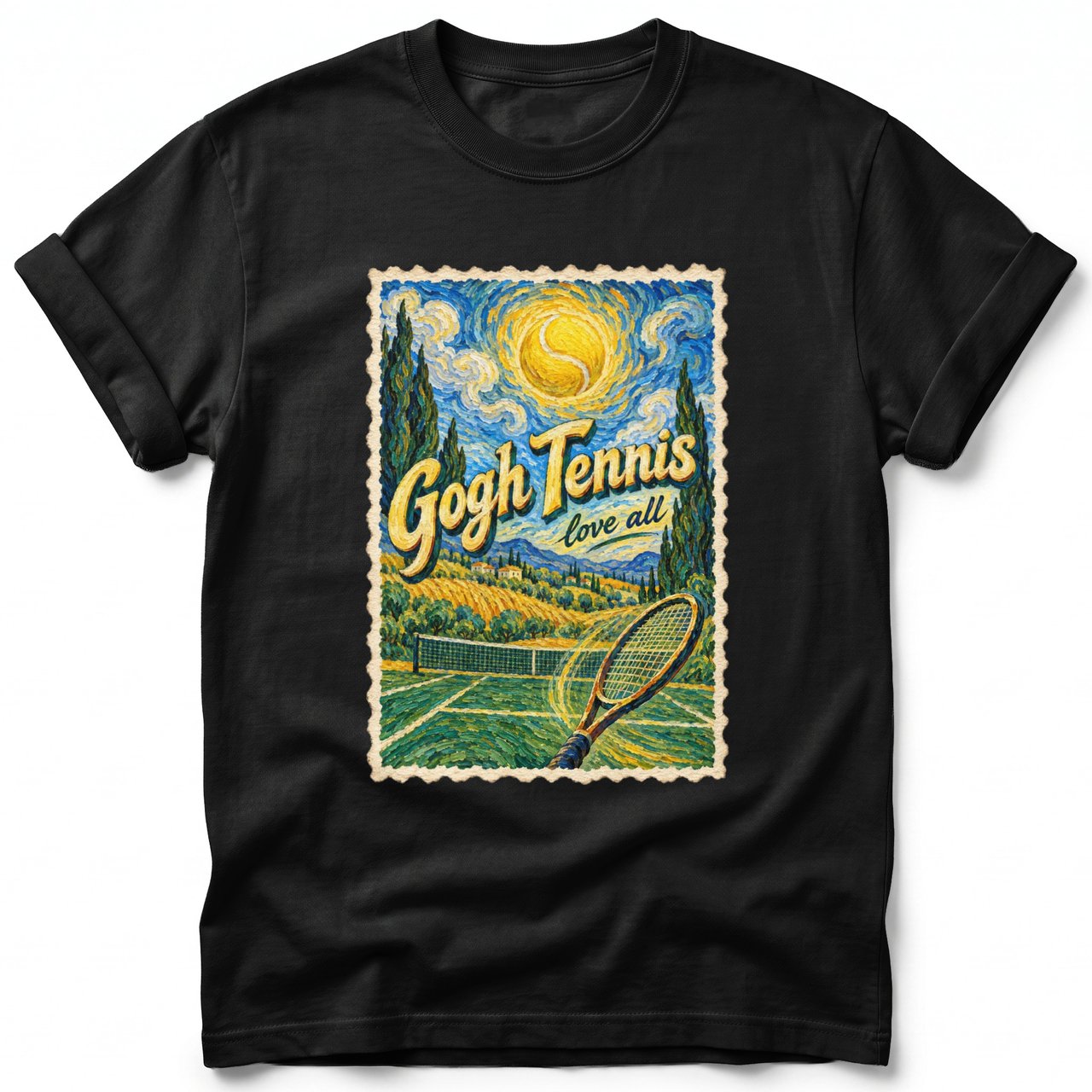 Gogh Tennis ~ Comfort Colors Premium Tee