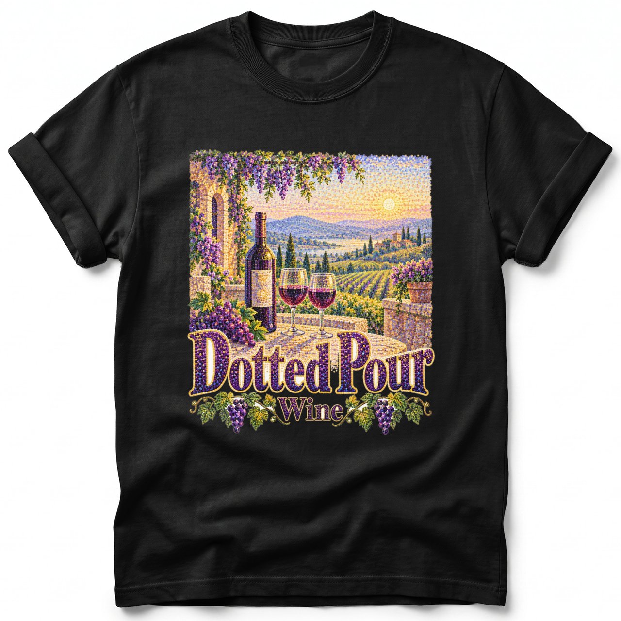 Dotted Pour ~ Comfort Colors Premium Tee