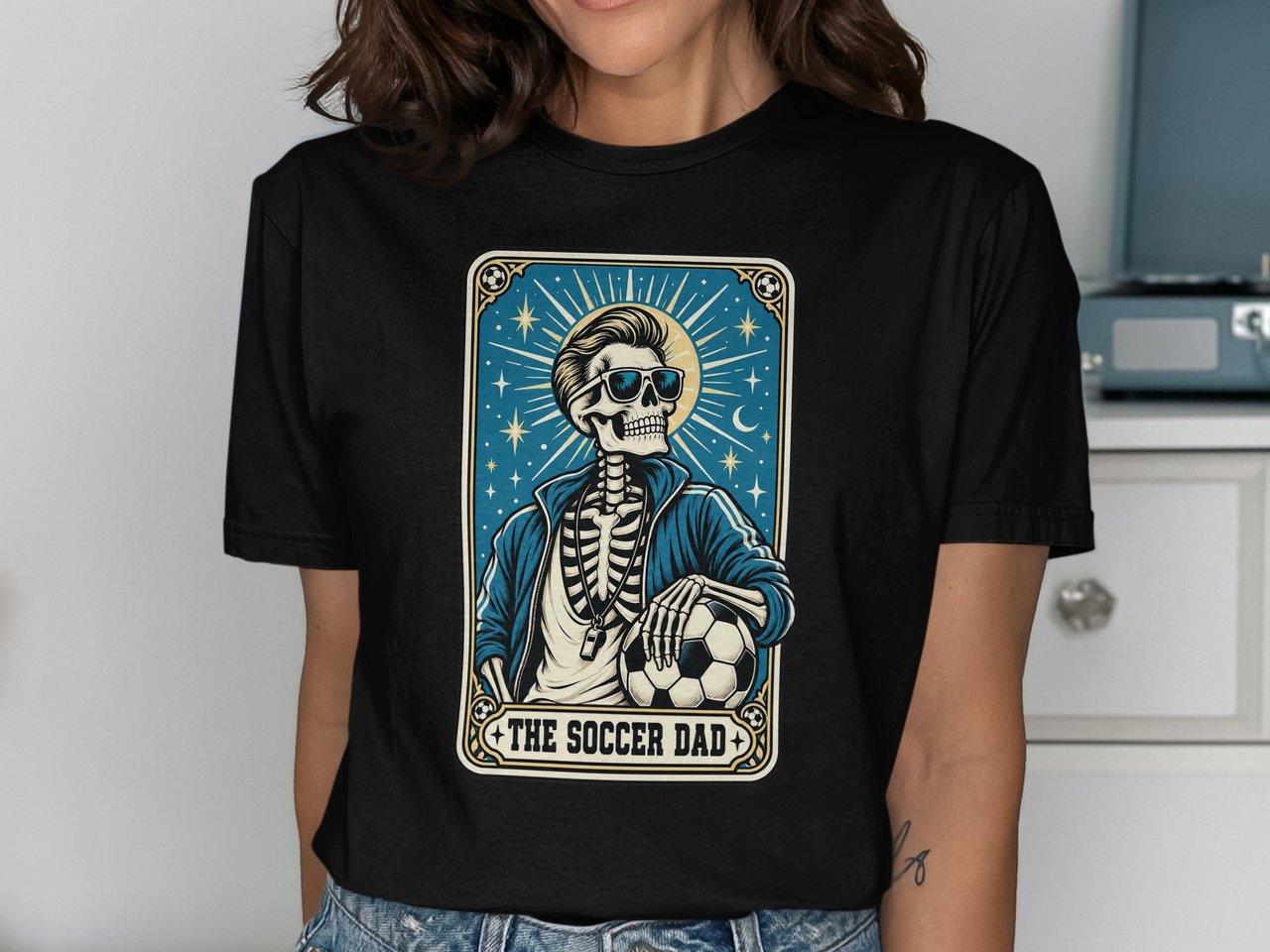 The Soccer Dad Skeleton Tee