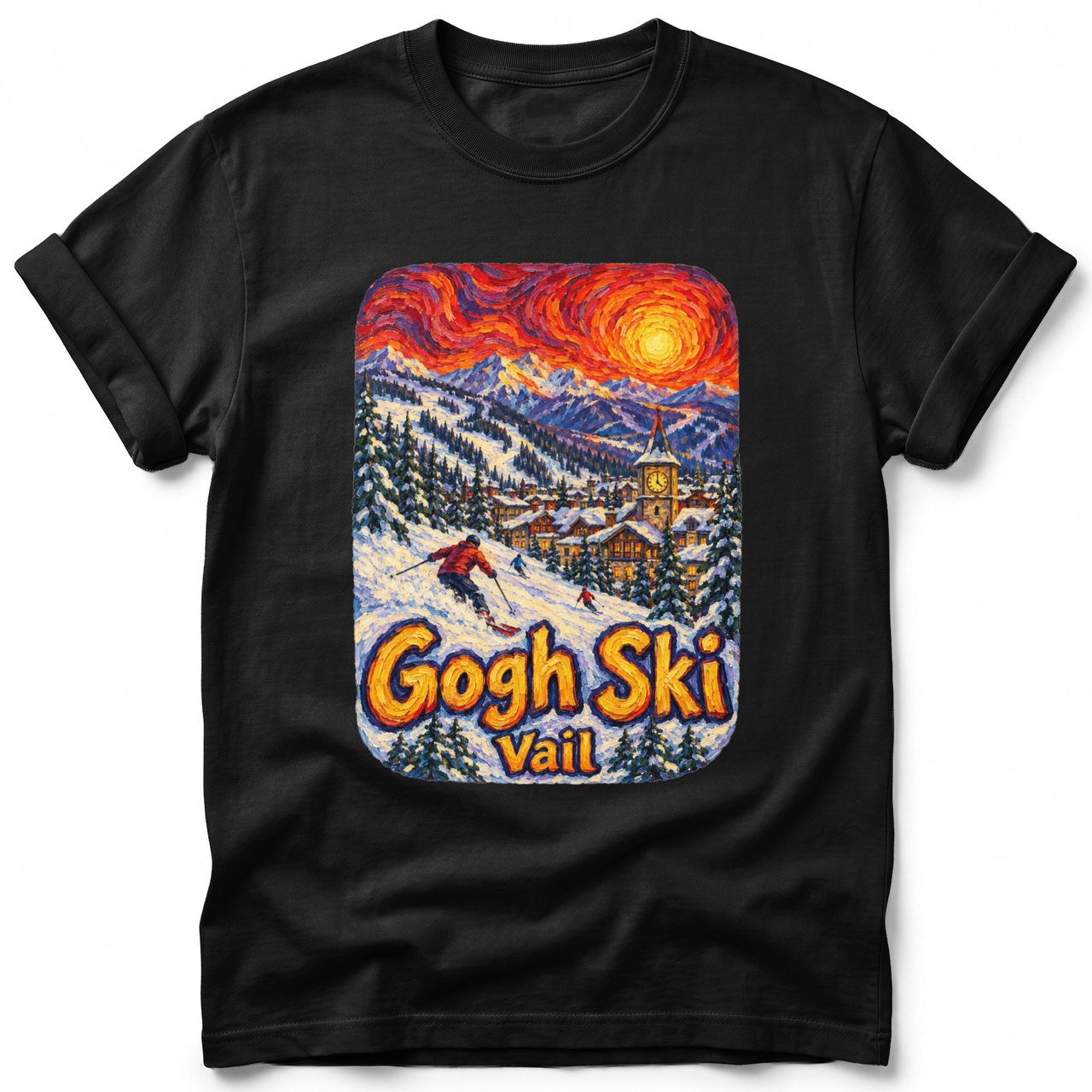 Gogh Ski ~ Comfort Colors Premium Tee