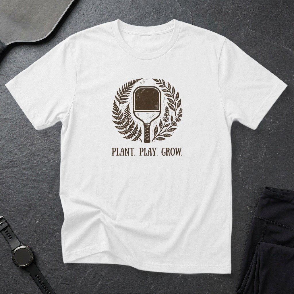 Plant. Play. Grow. T-Shirt
