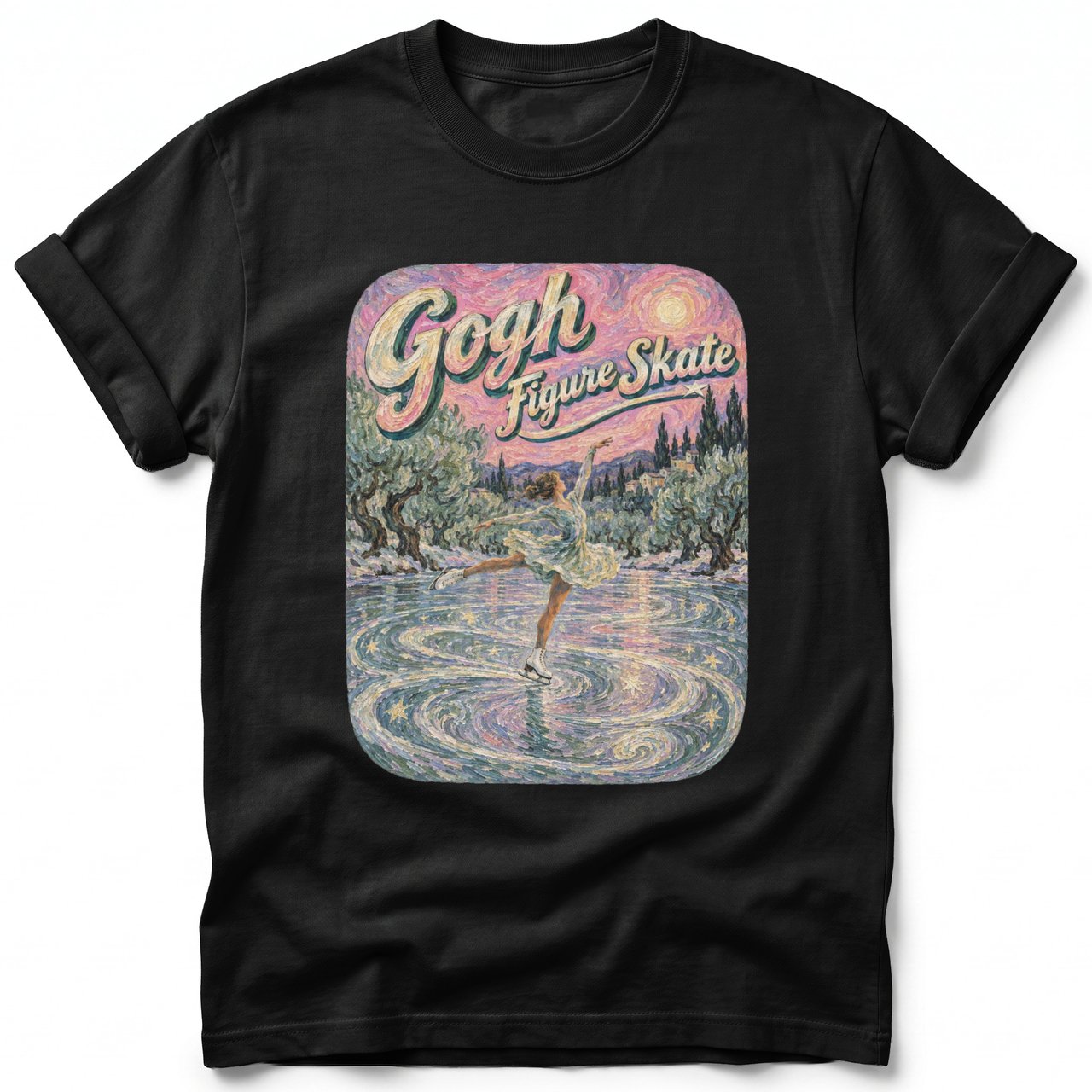 Gogh Figure Skate ~ Comfort Colors Premium Tee