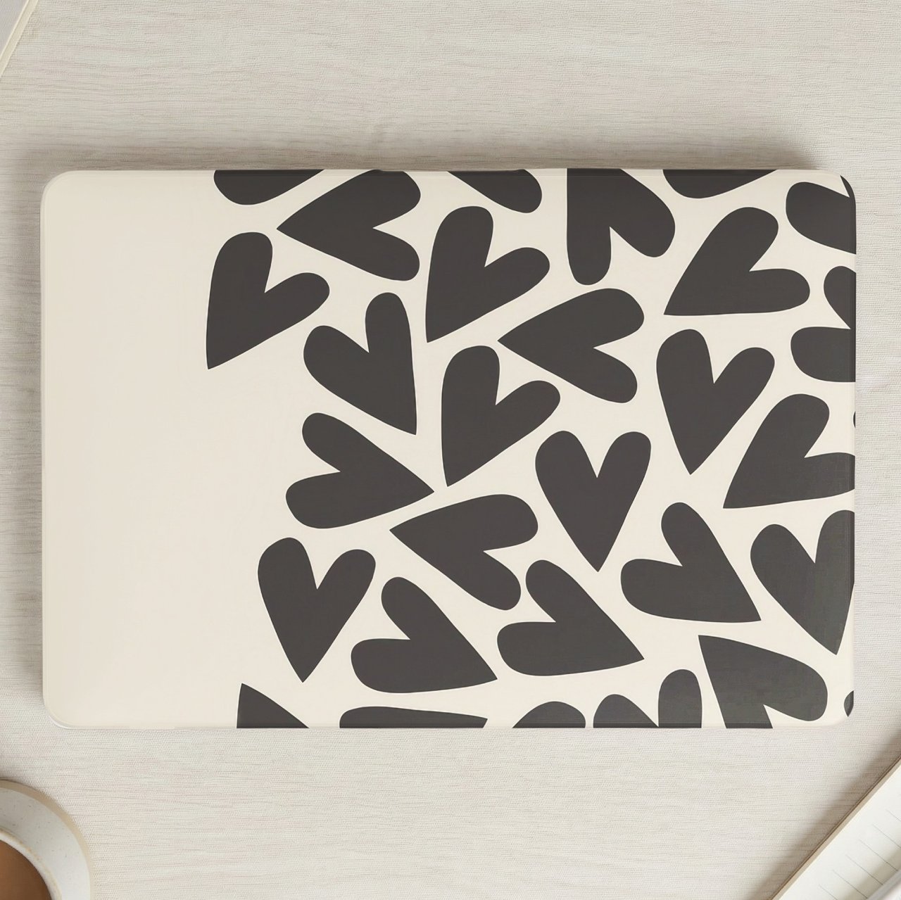 Black Hearts MacBook Case