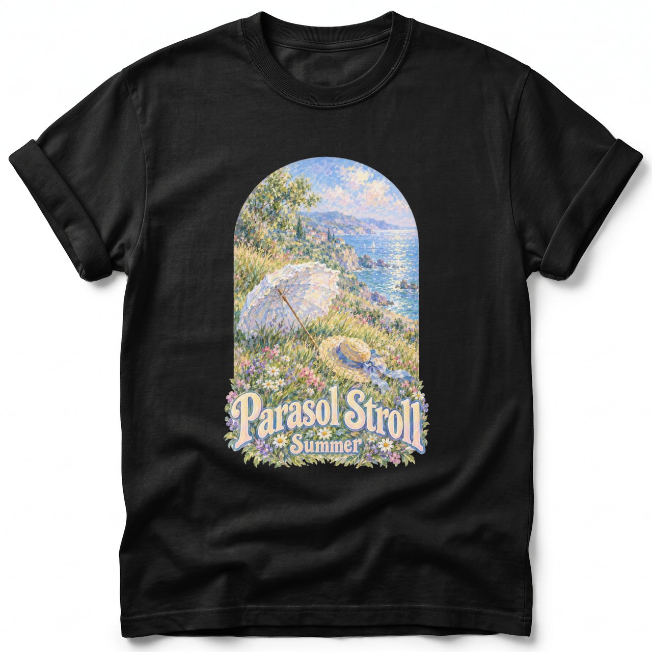 Parasol Stroll ~ Comfort Colors Premium Tee