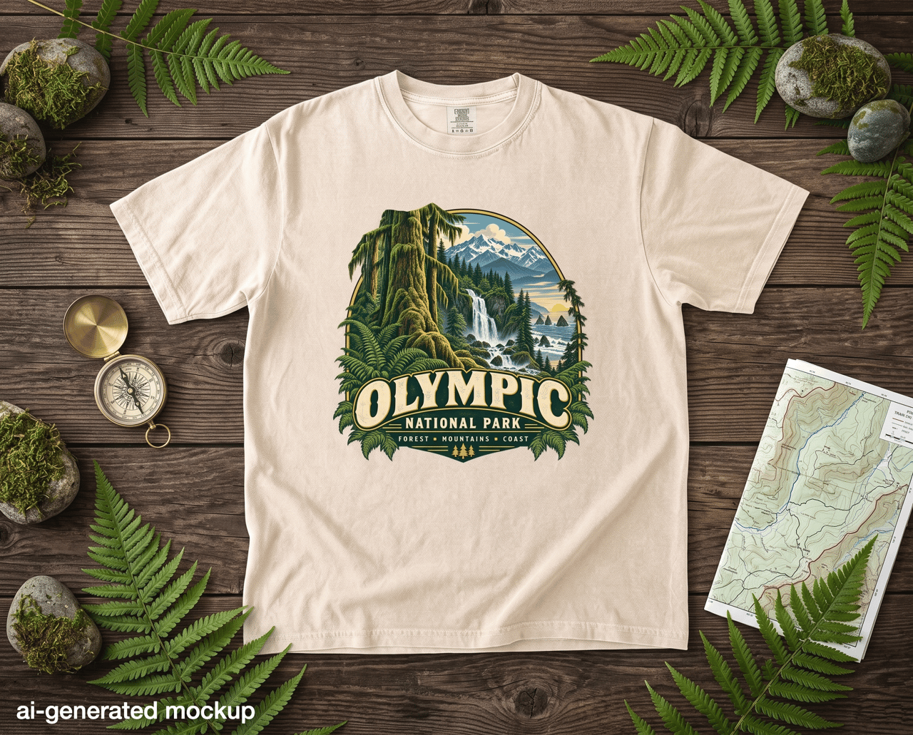 Olympic National Park Tee