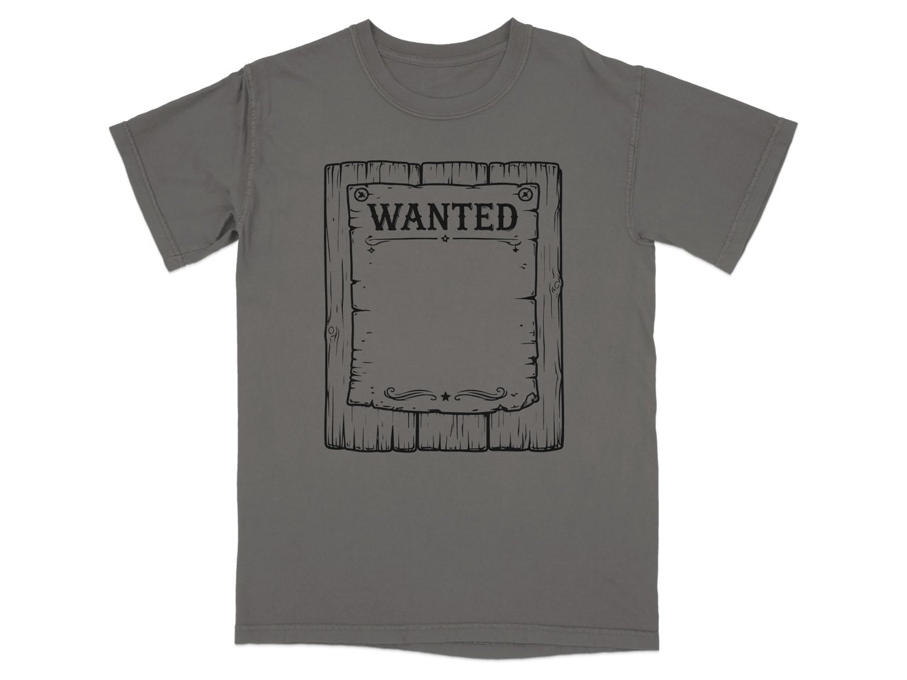 Frontier 'Wanted' Emblem T-Shirt