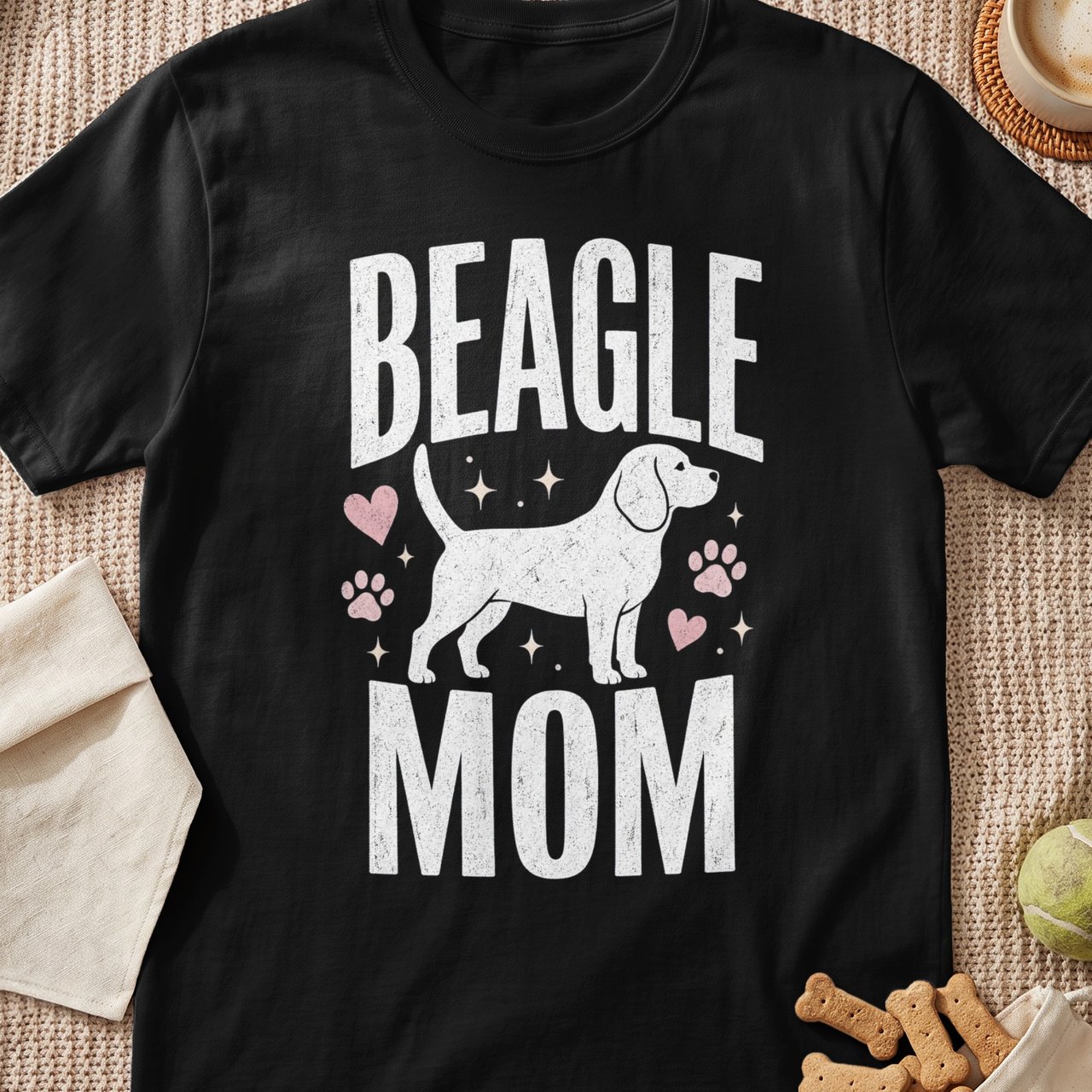 Beagle Mom Love Tee
