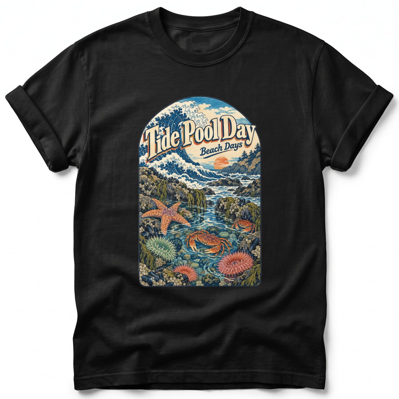 Tide Pool Day ~ Comfort Colors Premium Tee