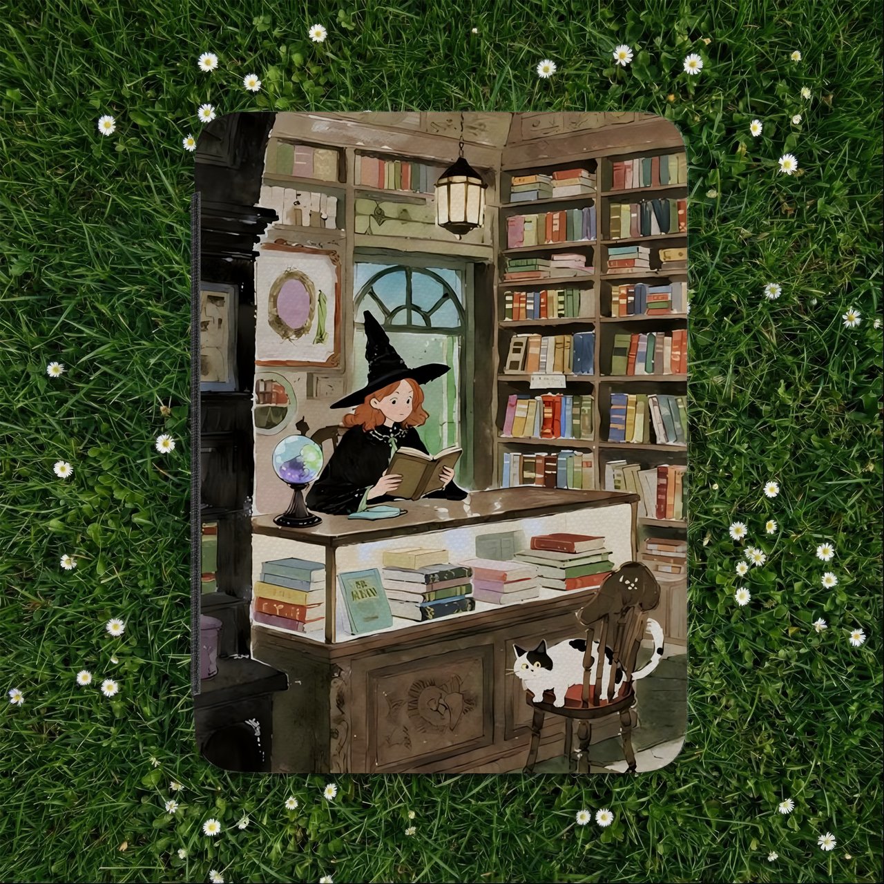 Cozy Witch Bookstore Kindle Case
