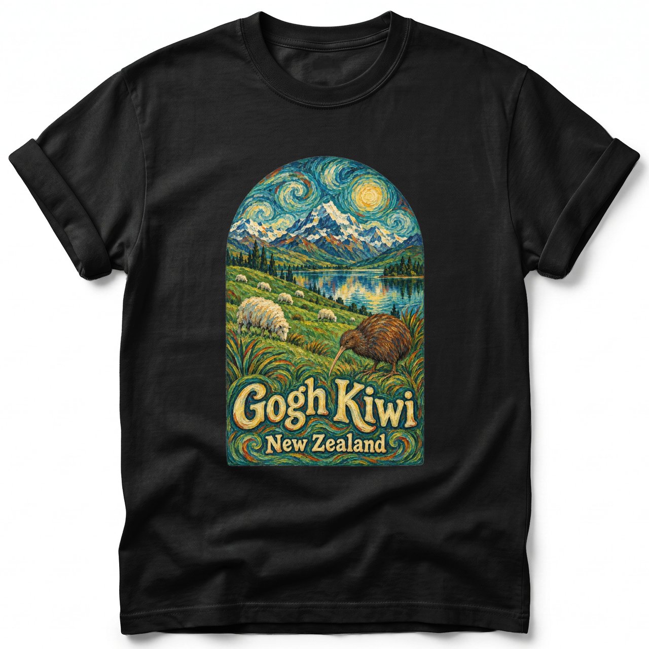 Gogh Kiwi ~ Comfort Colors Premium Tee