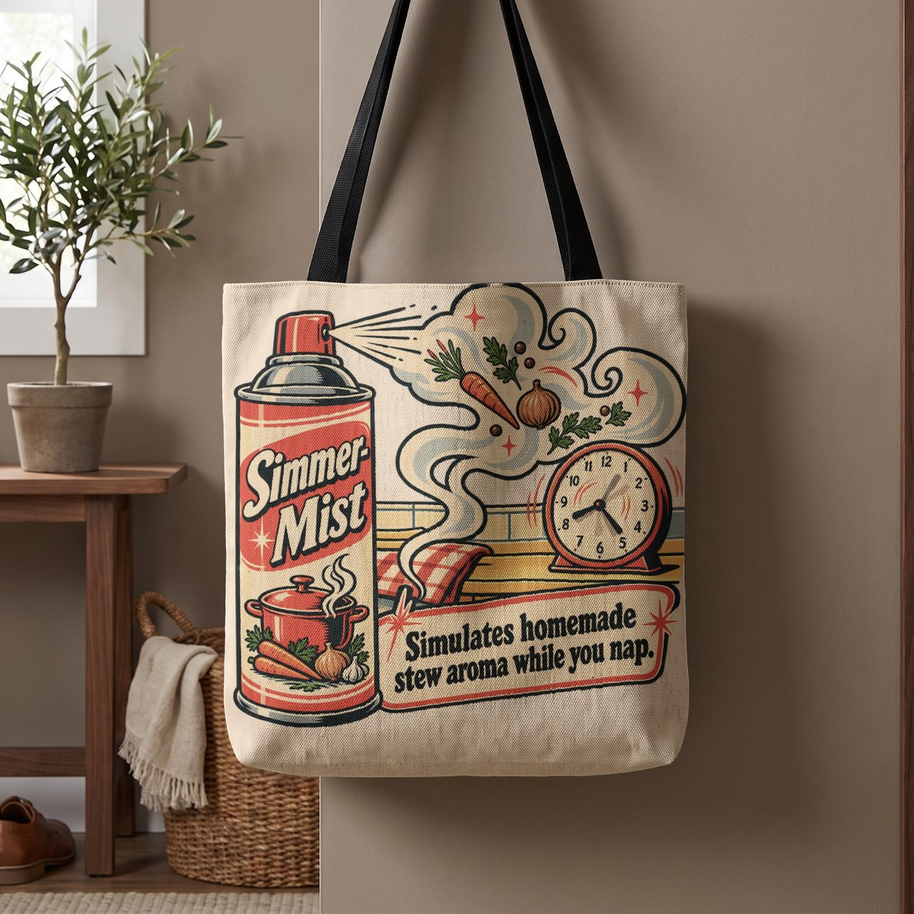 Simmer Mist Tote Bag