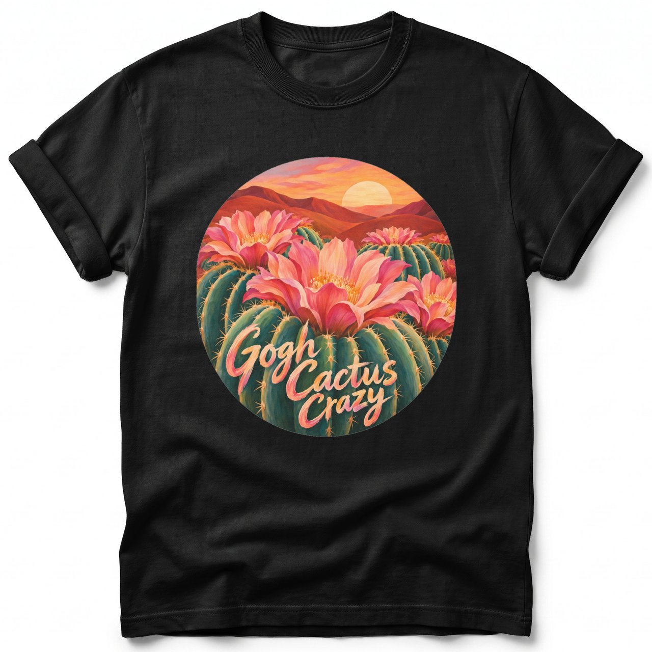 Gogh Cactus Crazy ~ Comfort Colors Premium Tee
