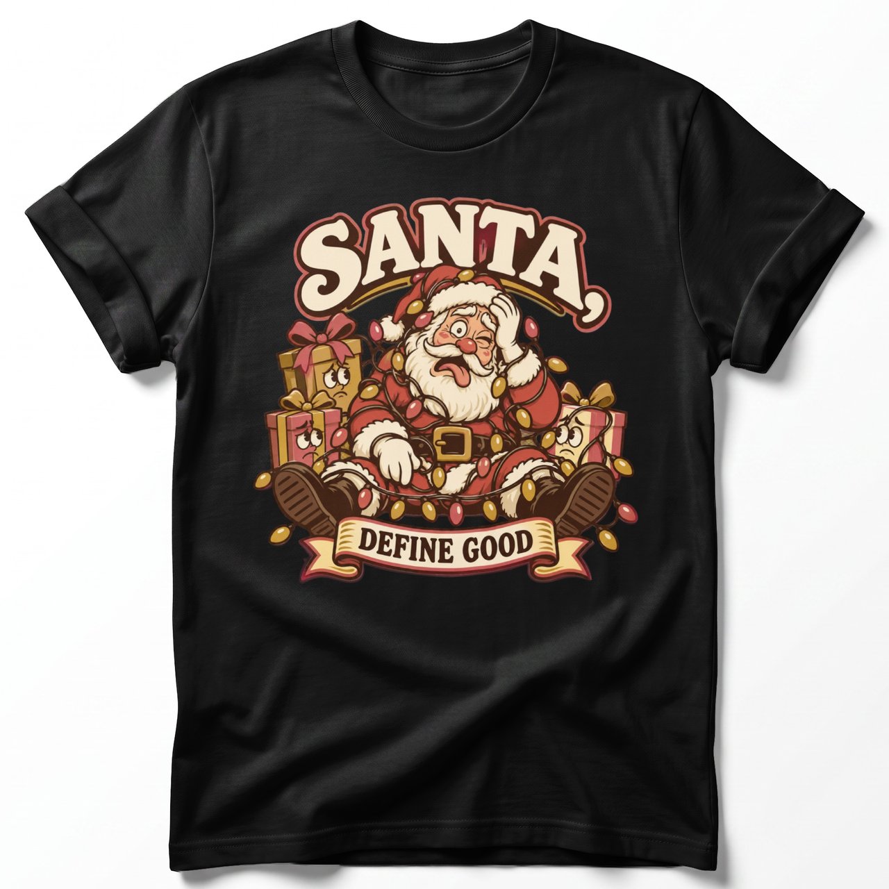 Santa Define Good Tee
