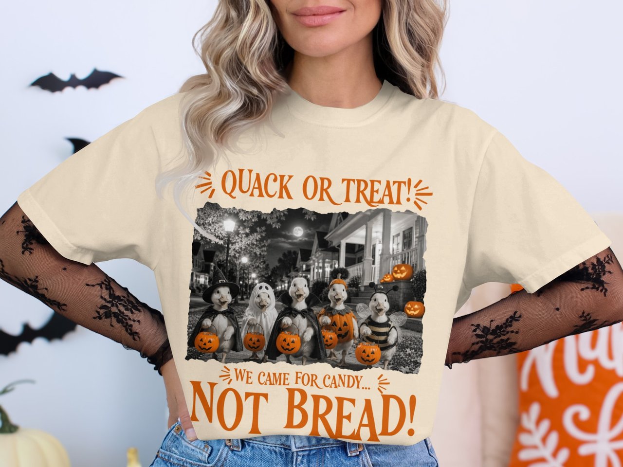 "Quack or Treat" Ducklings Tee