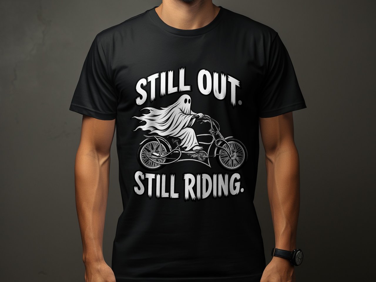 Still Out, Still Riding | Ghost Bike Shirt