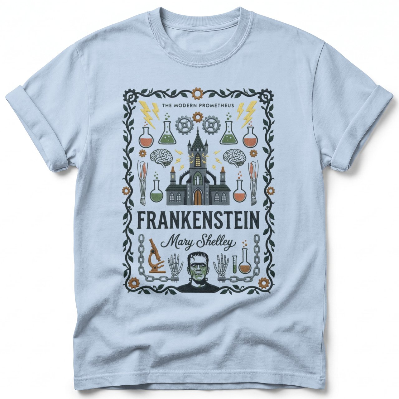 Frankenstein Gothic Book Tee