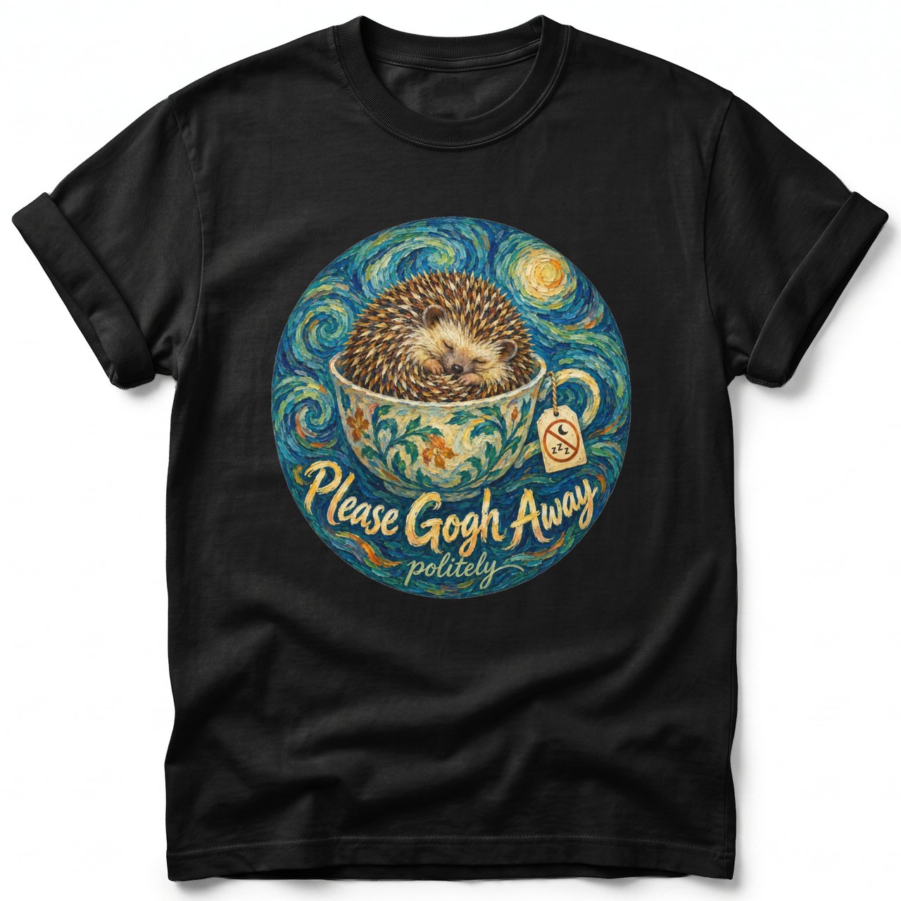 Please Gogh Away ~ Comfort Colors Premium Tee