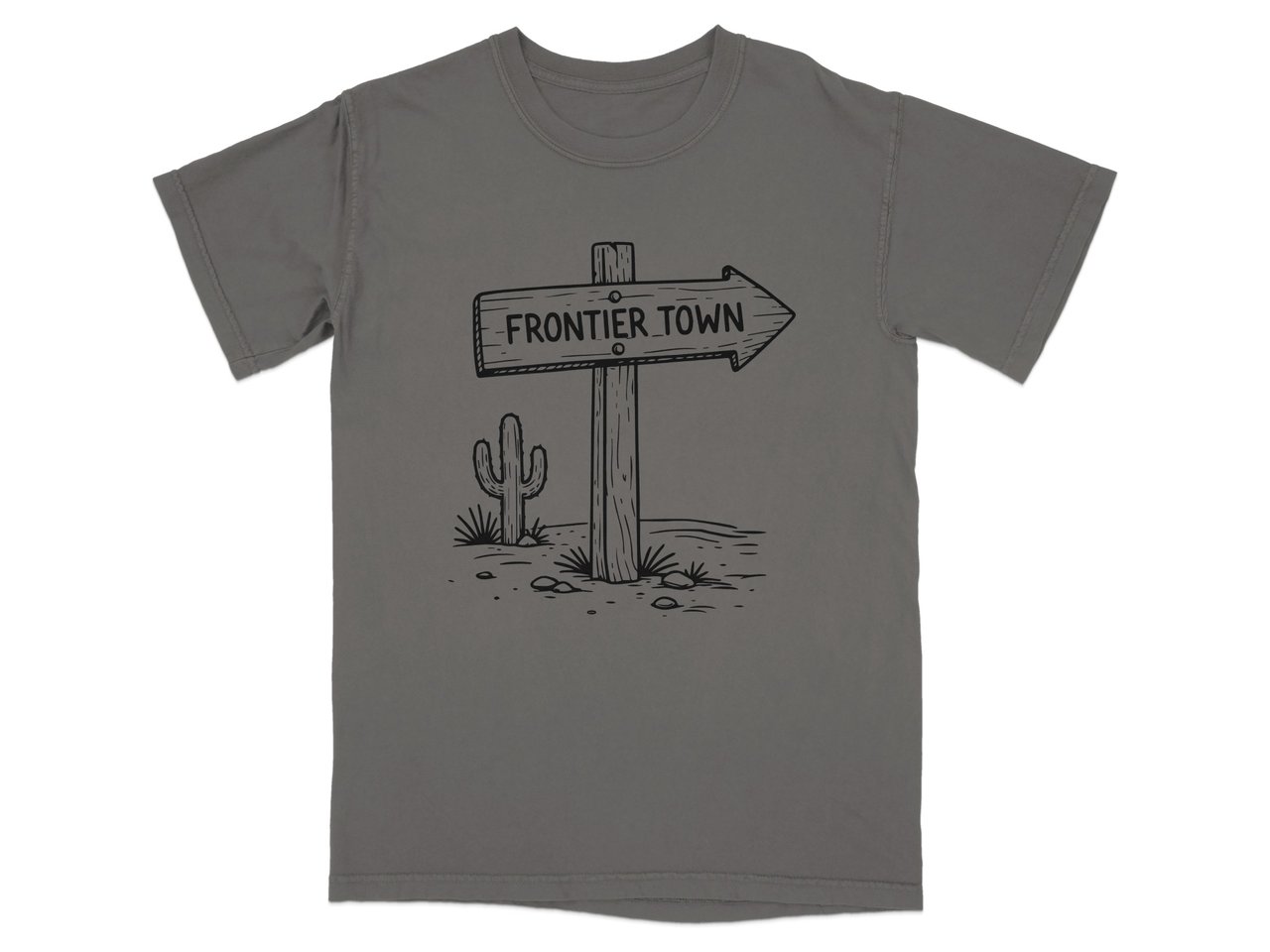 "Frontier Town" Wanderlust Graphic T-Shirt