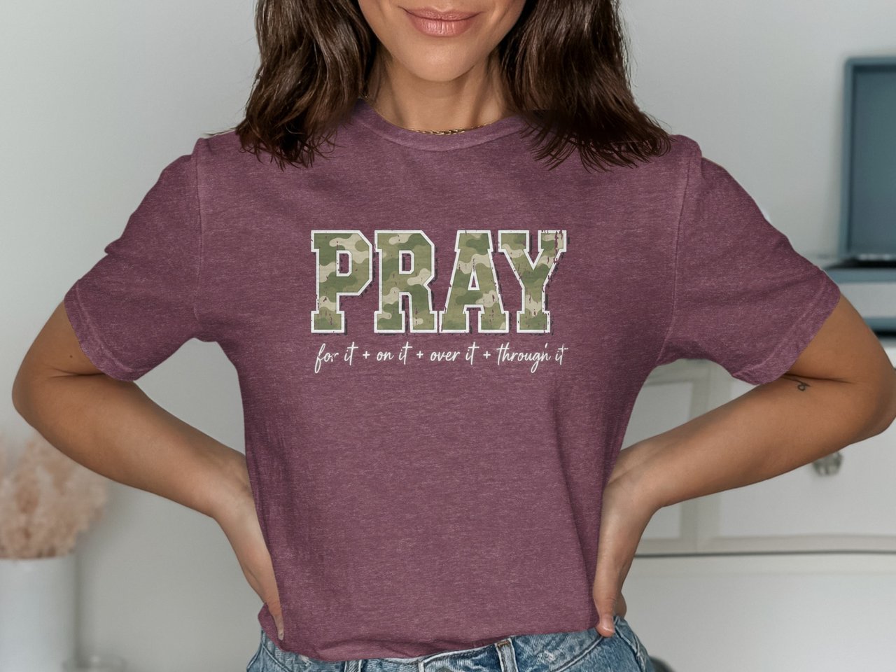 Pray Camo Tee