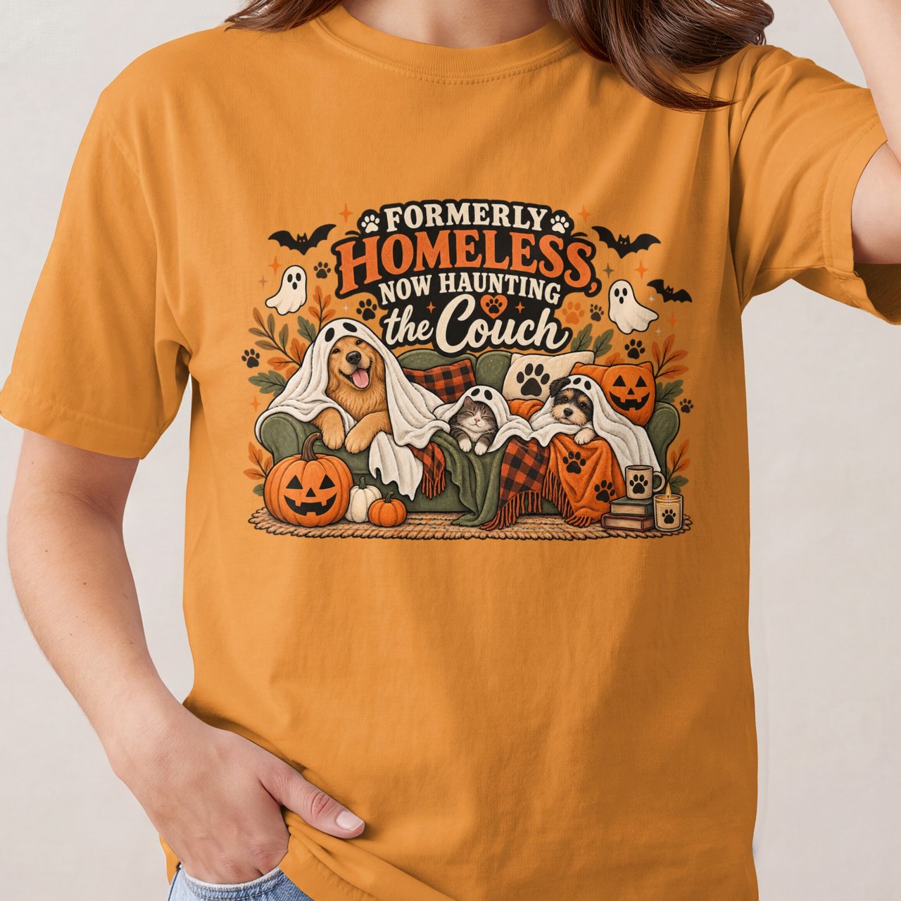 Formerly Homeless Haunting the Couch Tee