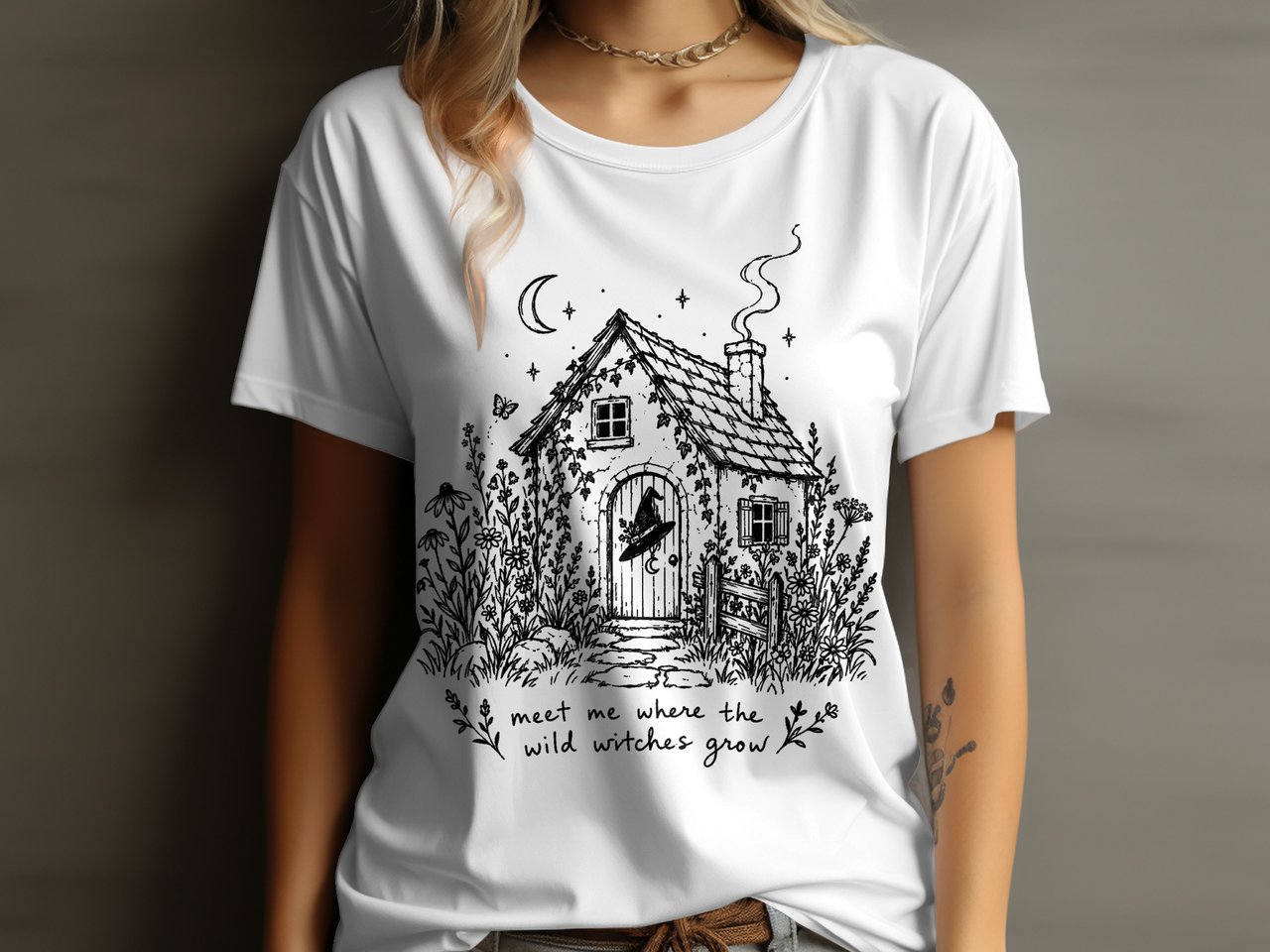 Where The Wild Witches Grow Tee