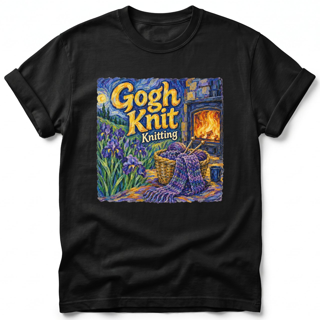 Gogh Knit ~ Comfort Colors Premium Tee