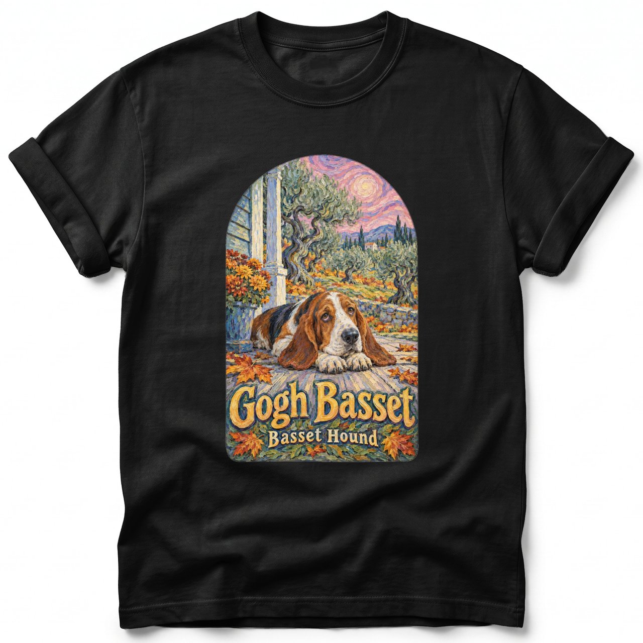 Gogh Basset ~ Comfort Colors Premium Tee
