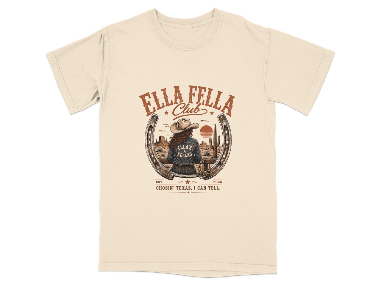Ella Fella Club: Chosin' Texas Western T-Shirt