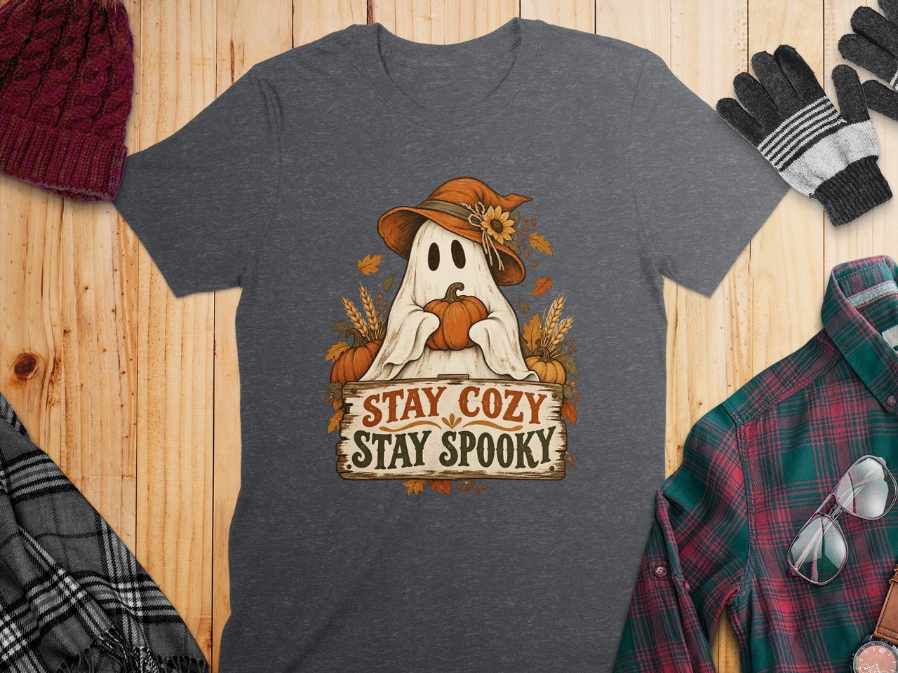 Stay Cozy Stay Spooky Tee