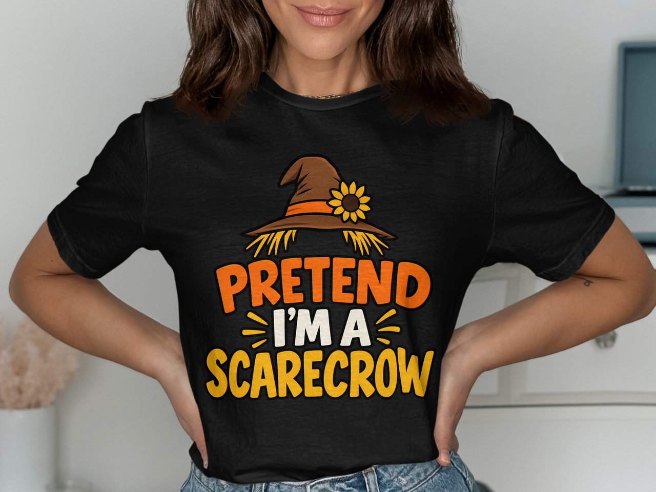 Pretend I'm A Scarecrow Tee or Sweatshirt