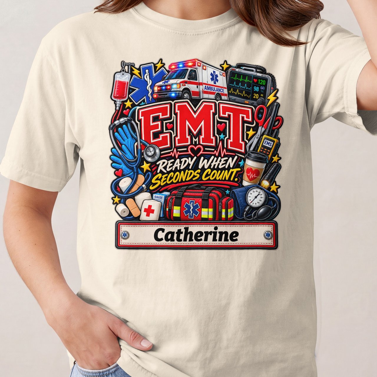 EMT Custom Personalized Tee